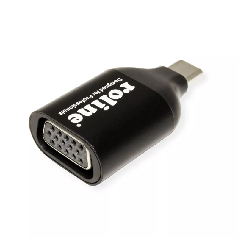 ROLINE 12.03.3228 Adaptador gráfico USB 1920 x 1080 píxeles Negro (12.03.3228)