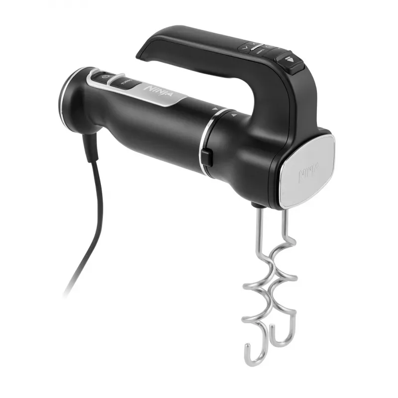 Ninja CI090UK Batidora de mano y amasadora 2 en 1 en Negro 850 W