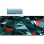 Teclado Sharkoon SKILLER SGK50 S3 Design Bundle D1 gris-verde rojo — teclado gaming con cable, diseño compacto