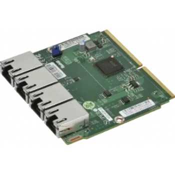 Super Micro Supermicro tarjeta adicional AOC-MGP-i4M - adaptador de red - Gigabit Ethernet x 4 (AOC-MGP-i4M-O)