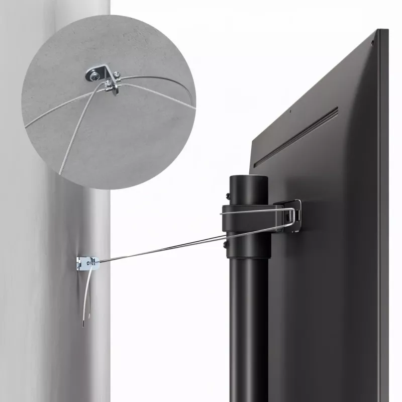 Soporte de suelo para TV MACLEAN MC-494 para televisores de 32