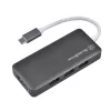 SilverStone SST-EP14C - USB 3.1 Type-C Gen1 a HDMI, 3x USB 3.1 Gen 1 Type-A, 1x USB 3.1 Gen 1 Type-C (carga PD 2.0) (SST-EP14C)