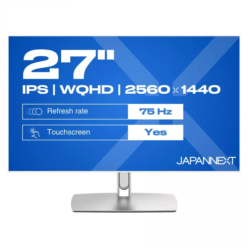 Monitor táctil JapanNext WQHD 68,58cm (27