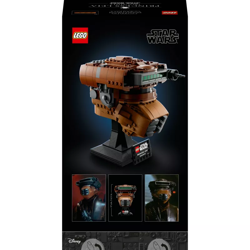 LEGO Star Wars Casco de la princesa Leia (Boushh) Set para adultos 75351 (670 piezas)