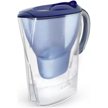 Jarra filtrante de agua BRITA Marella XL, filtro de mesa con cartuchos MAXTRA, depósito de 3,5 l, capacidad de filtrado de 2 l, azul