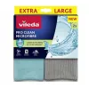 Paño de limpieza VILEDA Pro Clean universal con enzimas activas, gris, pack de 2, lavable a máquina