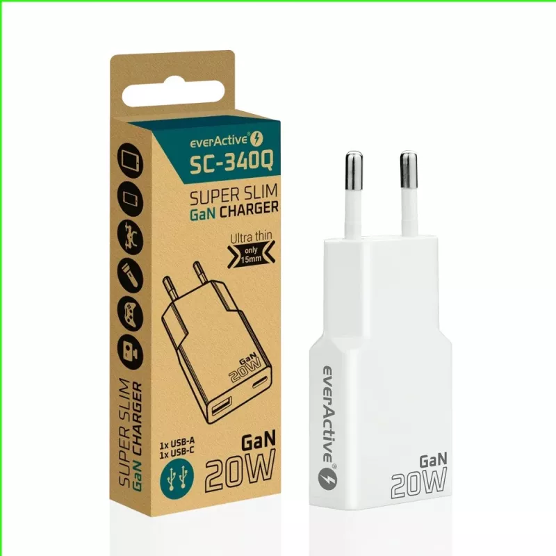 Cargador SUPER SLIM QC 3.0 SC-340Q