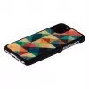 Funda para smartphone iKins para iPhone 11 Pro – funda protectora Mosaic negra