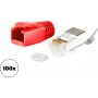 Conector macho RJ-45 ShiverPeaks 72067-100R rojo