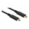 Cable USB DeLOCK 83042 USB 3.2 Gen 2 0,5 m USB C negro