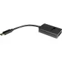 Inter-Tech K-1696-P2 adaptador de USB-C a SSD M.2, USB 3.2 Gen 2 (10 Gbit/s), PCIe NVMe y SATA, negro