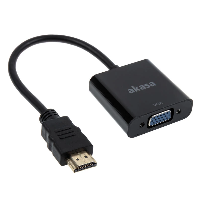 Adaptador de cable de vídeo Akasa AK-CBHD15-20BK