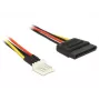 Cable de alimentación SATA DeLOCK 0,24 m 83877