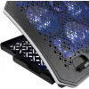 Rampage METAFOR AD-RC34 base refrigerante para portátil, 6 ventiladores, 10-19 pulgadas, negra