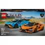 Set de construcción LEGO Speed Champions 77238 — Lamborghini Revuelto y Huracán STO, 607 piezas, 2 minifiguras, edad recomendada 10+