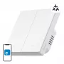Interruptor de pared inteligente WiFi Matter SONOFF M5-2C-86W (2 canales)