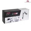 Soporte de monitor de escritorio MACLEAN MC-775 para pantallas de 32 pulgadas (81,3 cm), VESA 75x75–100x100, hasta 8 kg, gris