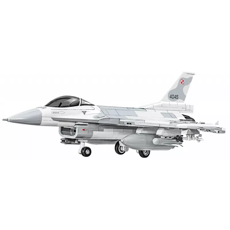 Set de construcción Cobi F-16C Fighting Falcon – 463 piezas, maqueta a escala