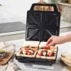 Salter EK6538VDE Sandwichera de 4 rebanadas