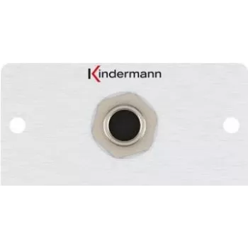 Toma de corriente Kindermann 7444000417 6,35 mm aluminio