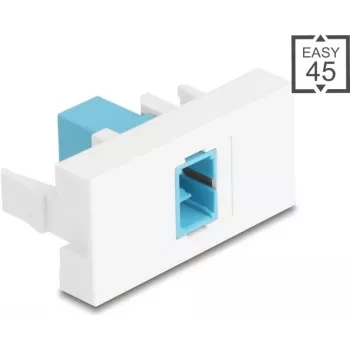Módulo para panel de parcheo DELOCK 90899 SC Simplex aqua