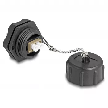 Conexión de fibra óptica DeLOCK LC dúplex a LC dúplex multimodo IP68