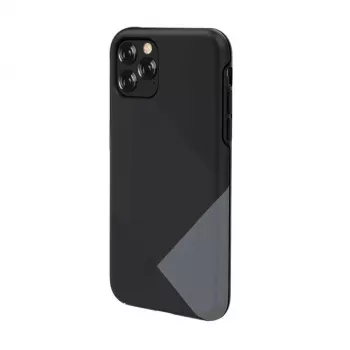 Funda protectora Devia para iPhone 11 Pro Max, gris, diseño simple