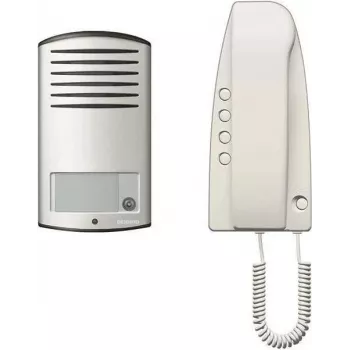 bticino 363211 sistema de portero electrónico audio aluminio - blanco (363211)