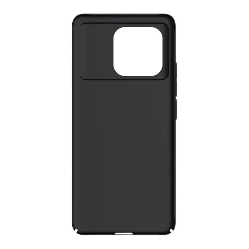 Funda protectora Nillkin Super Frosted Shield Pro para Xiaomi Redmi K70E / Poco X6 Pro 5G — negra, rígida mate antideslizante