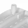 Asiento de bañera ActionMed LW300AM con asa de sujeción – ayuda blanca para la bañera, resistente a la humedad, orificio para colgar
