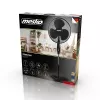 Mesko | Ventilador | MS 7311 | Ventilador de pie | Negro | Diámetro 40 cm | Número de velocidades 3 | Oscilación | 45 W
