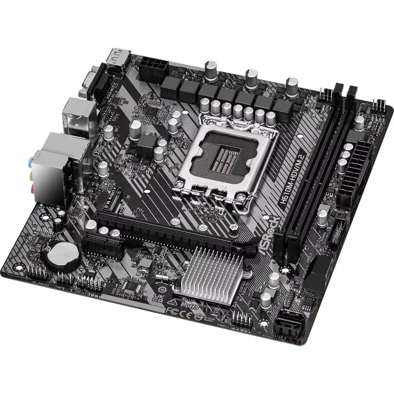 Placa base ASRock H610M-HDV/M.2 R2.0 LGA1700 DDR4 Micro-ATX