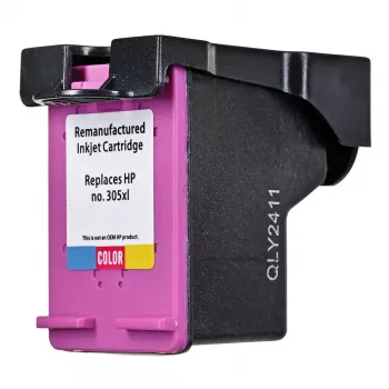 Cartucho de tinta a color Superbulk HP 305XL (3YM63AE) 17 ml, compatible con HP DeskJet 2820e