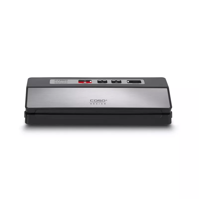 Caso | Envasadora al vacío de barra | VR 390 advanced | Potencia 110 W | Control de temperatura | Negro/acero inoxidable