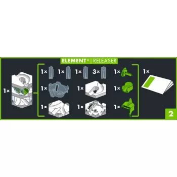 Ravensburger GraviTrax PRO Elemento Releaser circuito de canicas (27486)