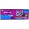WHISKAS Fish Favourites en gelatina - alimento húmedo para gatos - 40x85 g