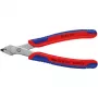 Knipex Super-Knips 78 23 125 Alicate de corte lateral para electrónica y mecánica de precisión sin bisel 125 mm