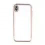 Funda protectora de TPU blando Devia para iPhone XS Max, color oro