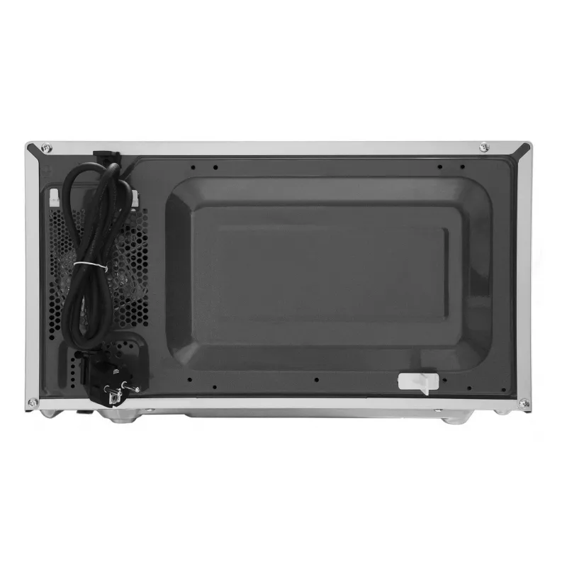 Microondas Amica AMGF20M1GS de sobremesa con grill 20 L 700 W negro, plata