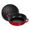 Cazuela Staub Chistera 28 cm redonda rojo cereza 40511-474-0 405114740 (40511-474-0)