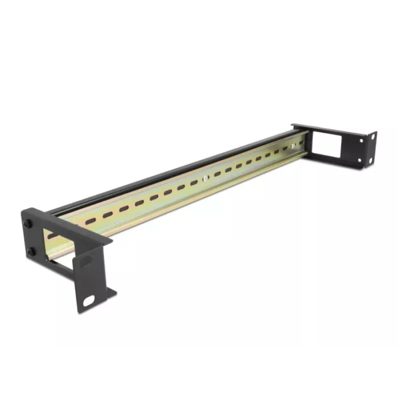Panel para carril DIN DeLOCK 67031 metal negro 19