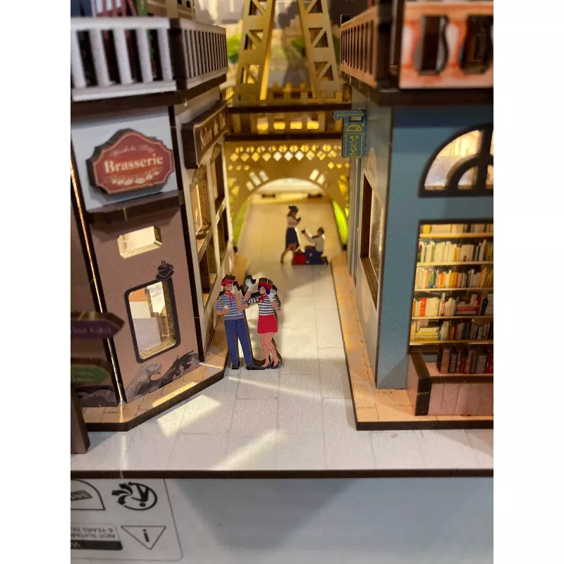 Set de manualidades REVELL Tiny Adventures «París» — Modelo en miniatura de papel, hobby creativo