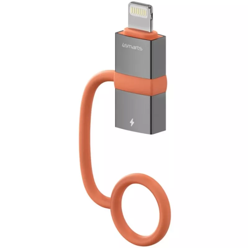 Adaptador USB-C a Lightning 4smarts 541522, 27W PD, pack de 2