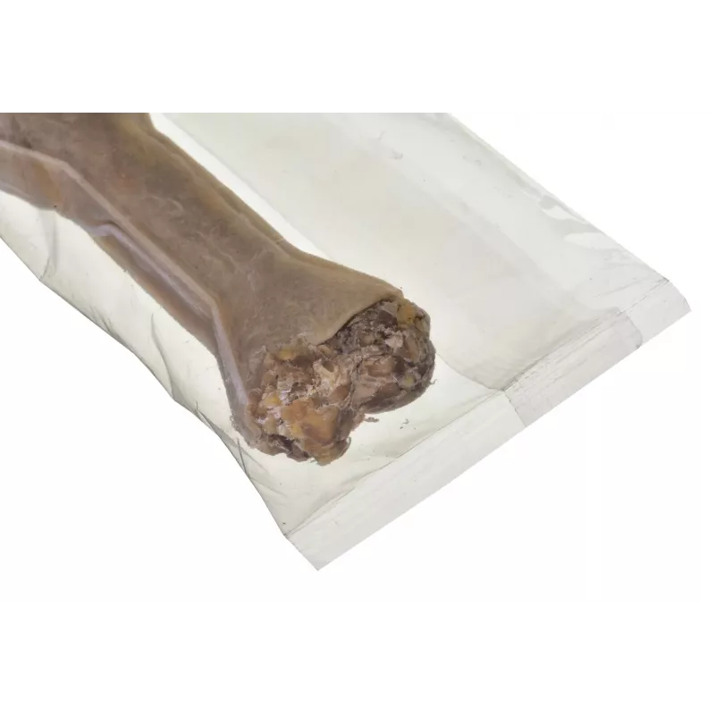 JOHN DOG hueso masticable con pato y manzana snack masticable para perros 12 cm
