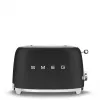 Tostadora Smeg 50's Style TSF01BLMEU 2 rebanadas Negro Acero inoxidable