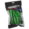 Set de extensión de cables CableMod CM-CAB-CKIT-N86KKLG-R — extensiones de alimentación 8+6 pines, negro/verde