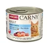 Comida húmeda para gatos animonda ANIMONDA Carny Huhn + Lachs 200 g sin cereales, adult, 11% proteína