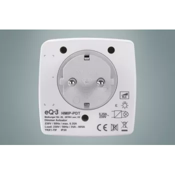 Regulador e interruptor eQ-3 AG HmIP-PDT Externo Blanco