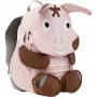 Mochila Affenzahn Big Friend Tonie Pig rosa/marrón — mochila infantil, talla pequeña
