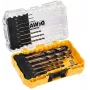 Set de brocas 14 uds. negro/dorado